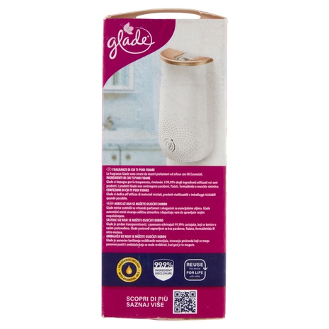 Glade Sense & Spray, Profumatore Ambiente con sensore di movimento, Fragranza Relaxing Zen 18 ml